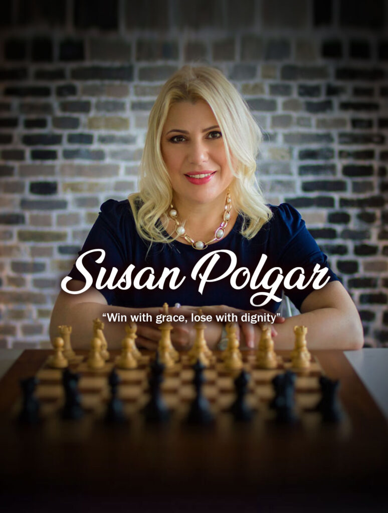 Susan Polgar writes this about the picture : r/chess